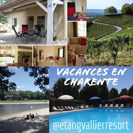 Etang Vallier Resort Brossac Exteriér fotografie